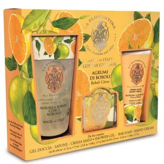 La Florentina Boboli Citrus 3-Piece Gift Set