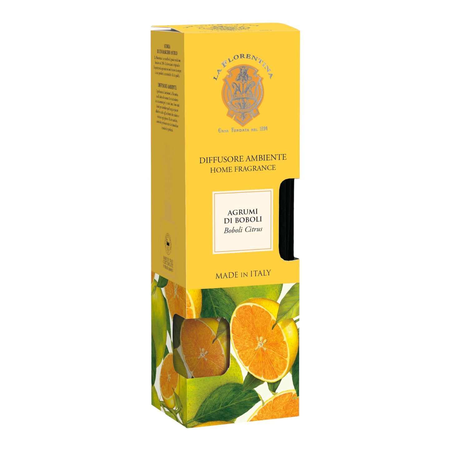 La Florentina Boboli Citrus Diffuser