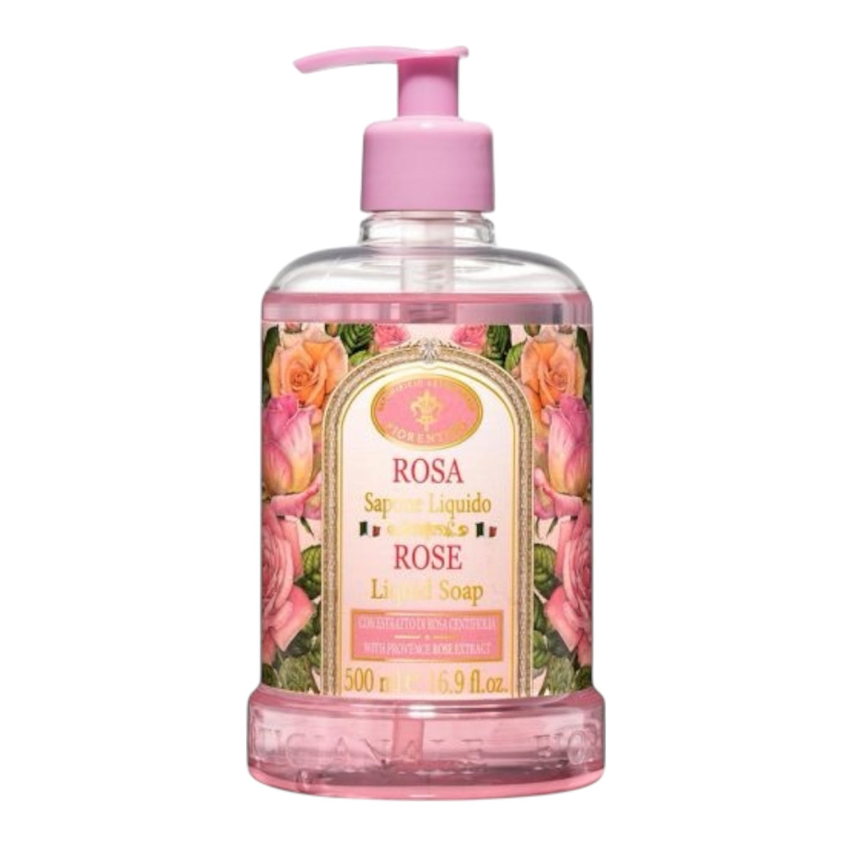 Saponificio Artigianale Fiorentino Rose Liquid Soap