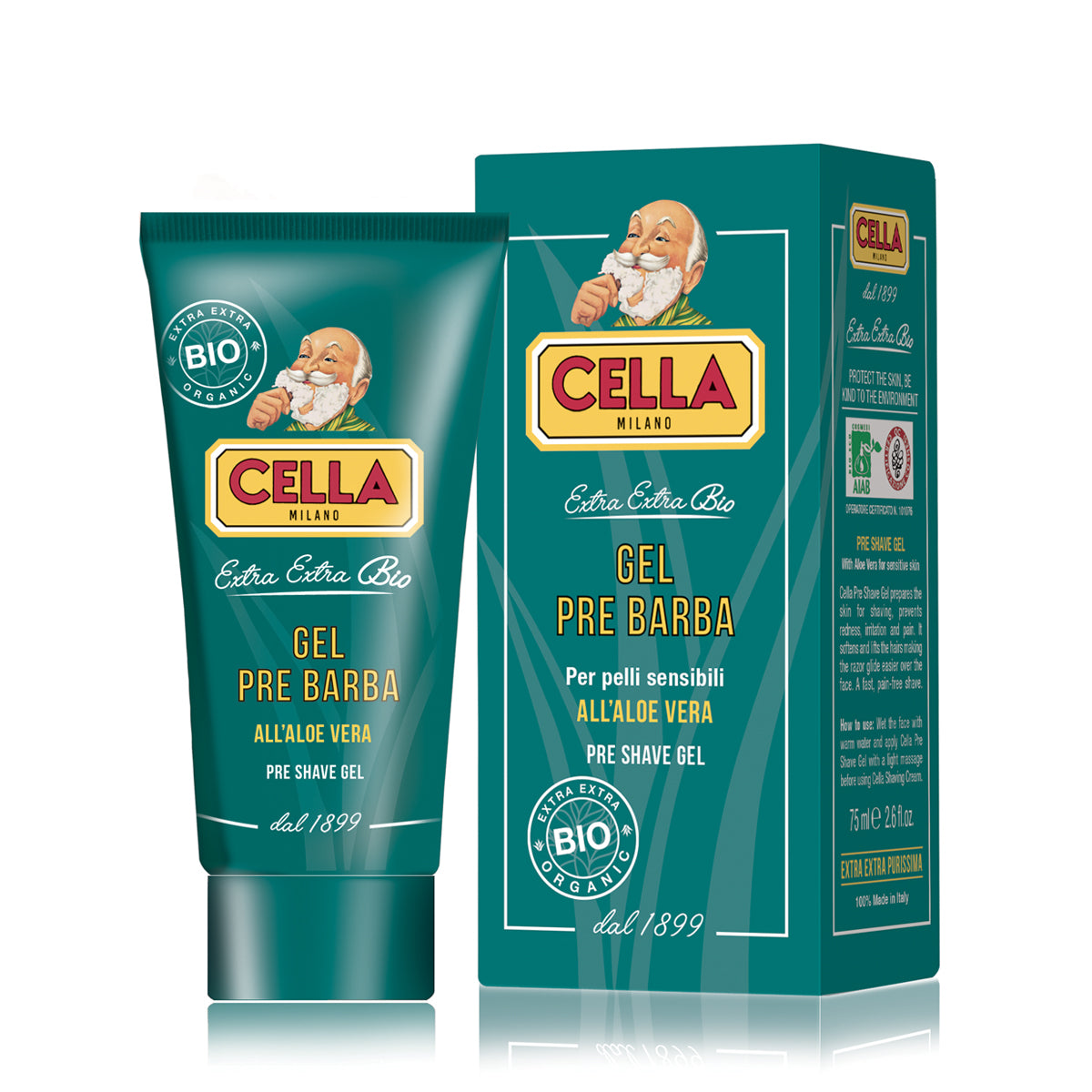 Cella Organic Pre-Shave Gel