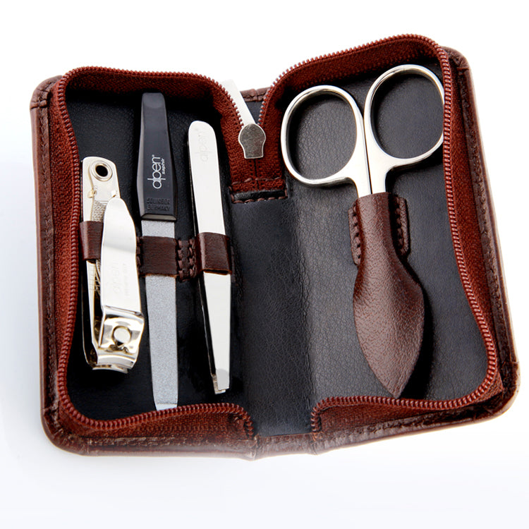 Alpen Manicure 4-Piece Set (Brown)