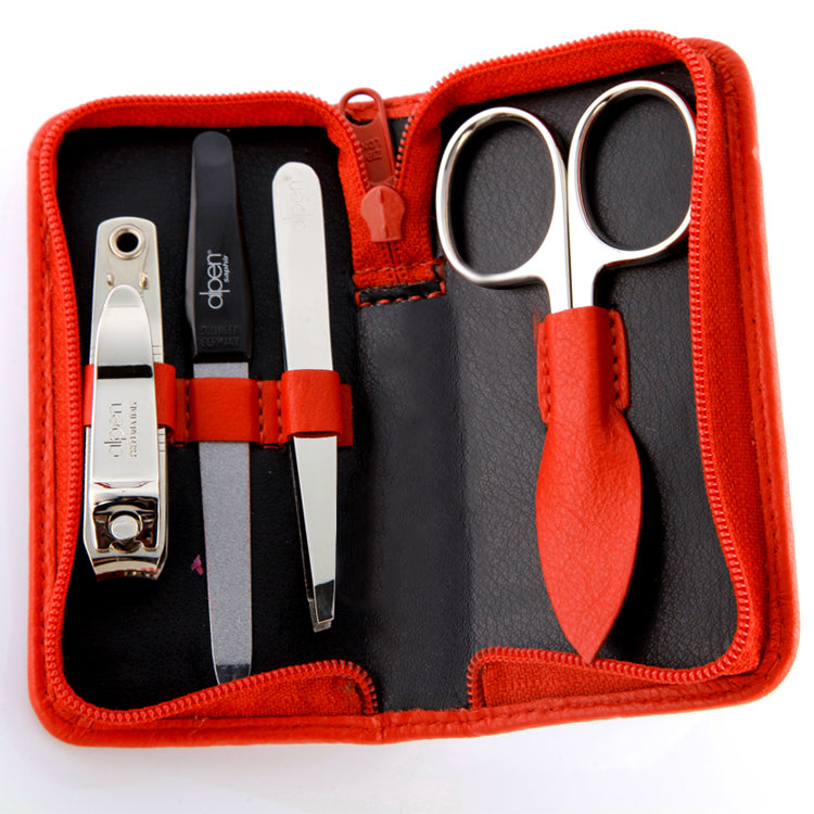 Alpen Manicure 4-Piece Set (Red)