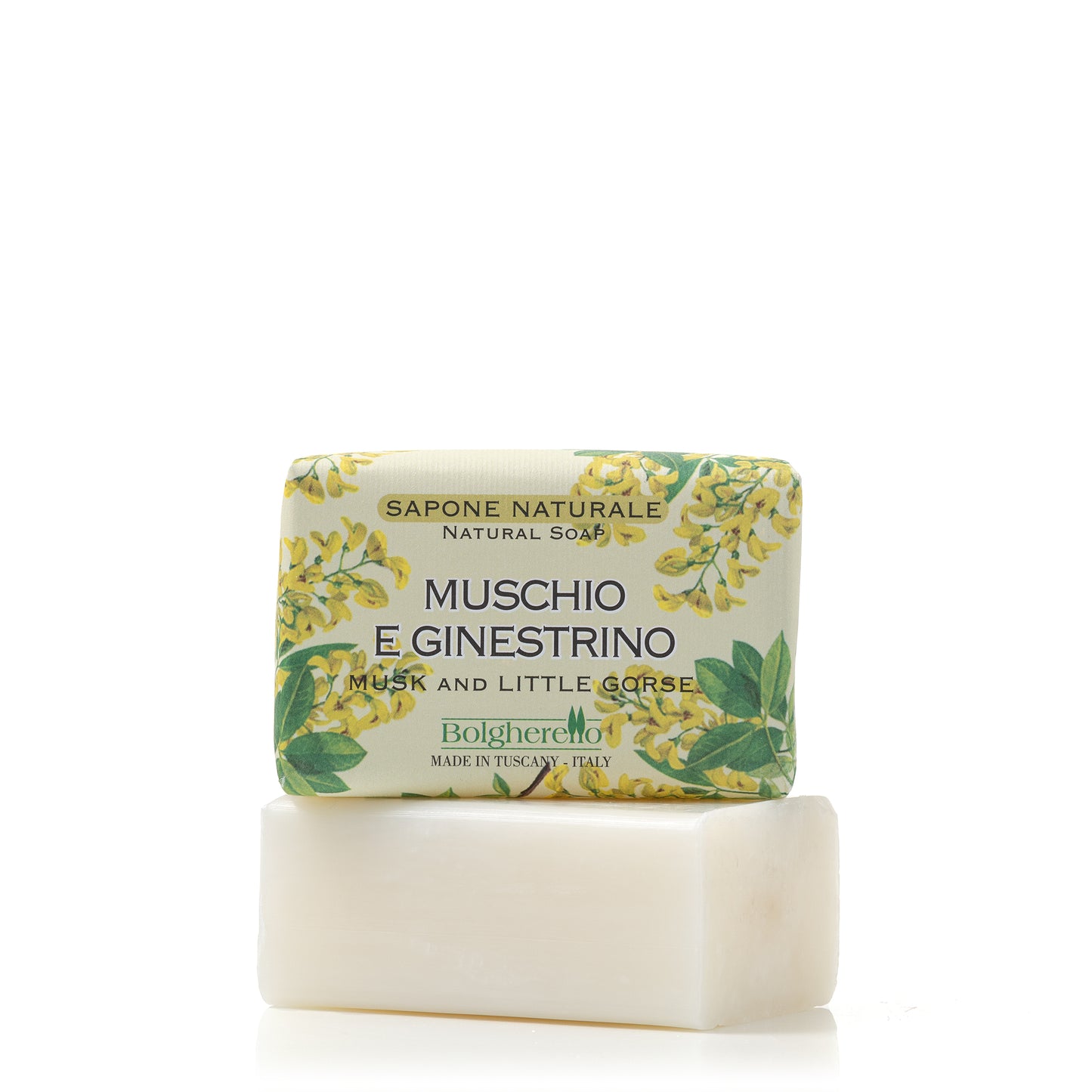 Bolgherello Musk and Little Gorse Soap and Hand Towel Set