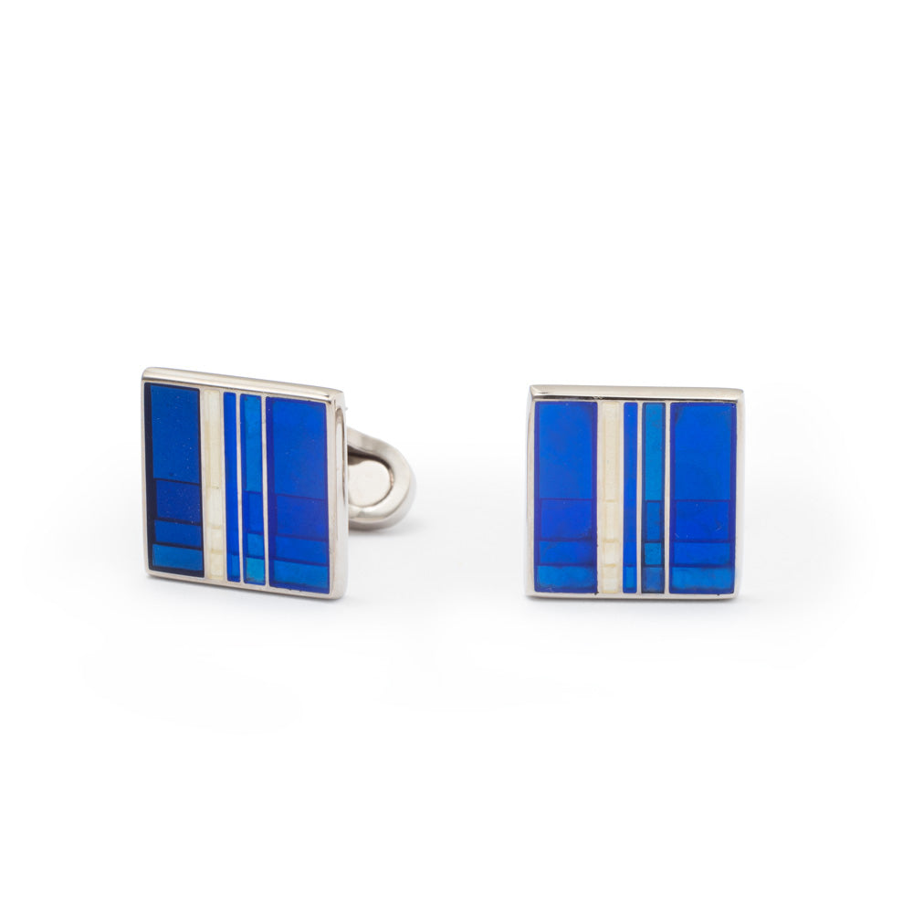 Cufflinks Dandy Zeno Blue