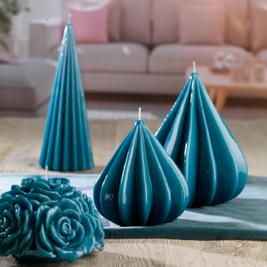 LAC Cereria Nel Blu Cone Candle
