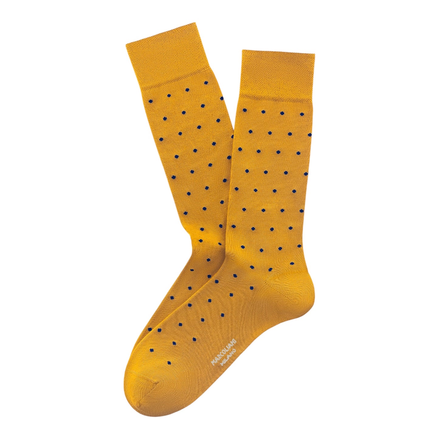 Marcoliani Socks Polka Dot Curry