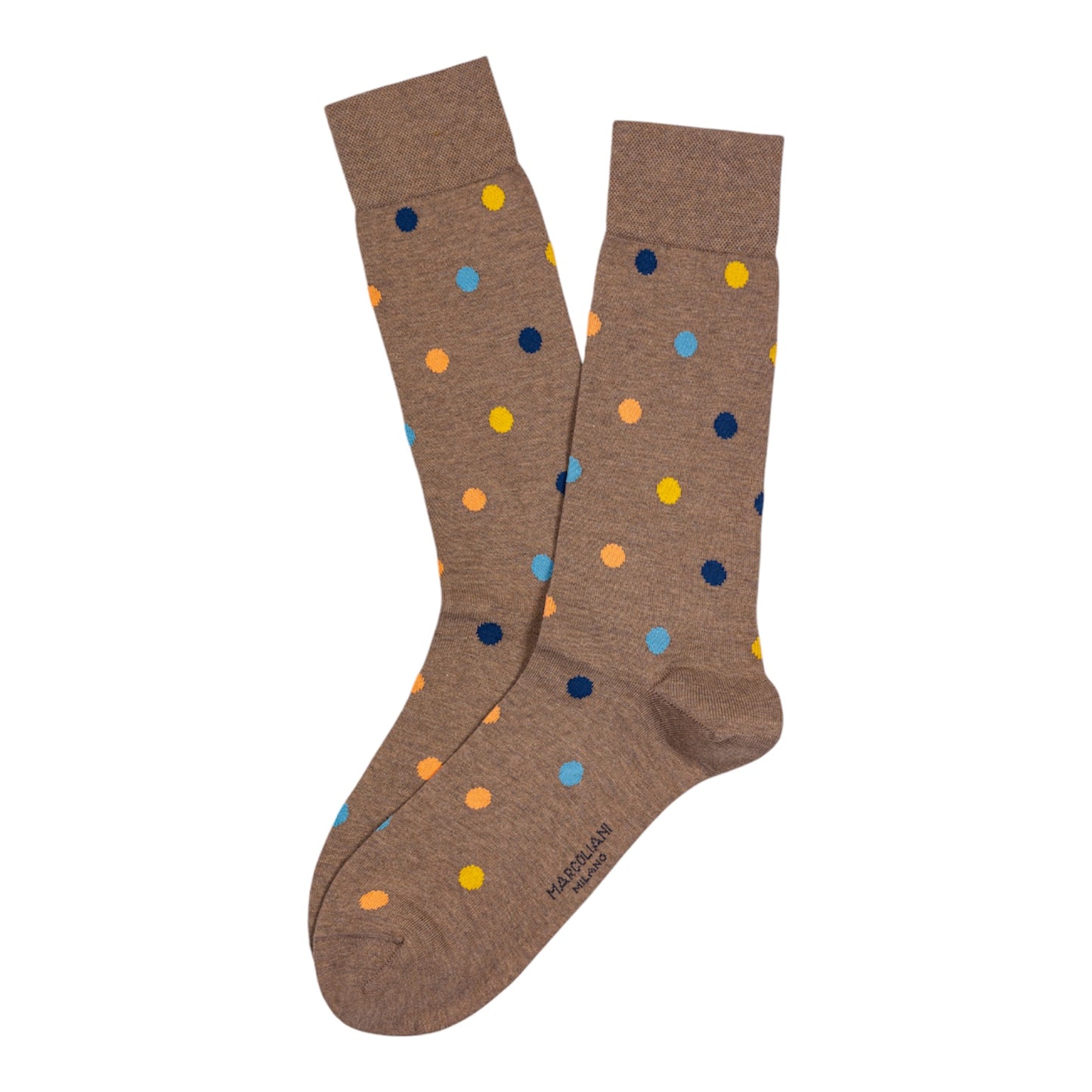 Marcoliani Socks Multicolour Dots Glaces Brown