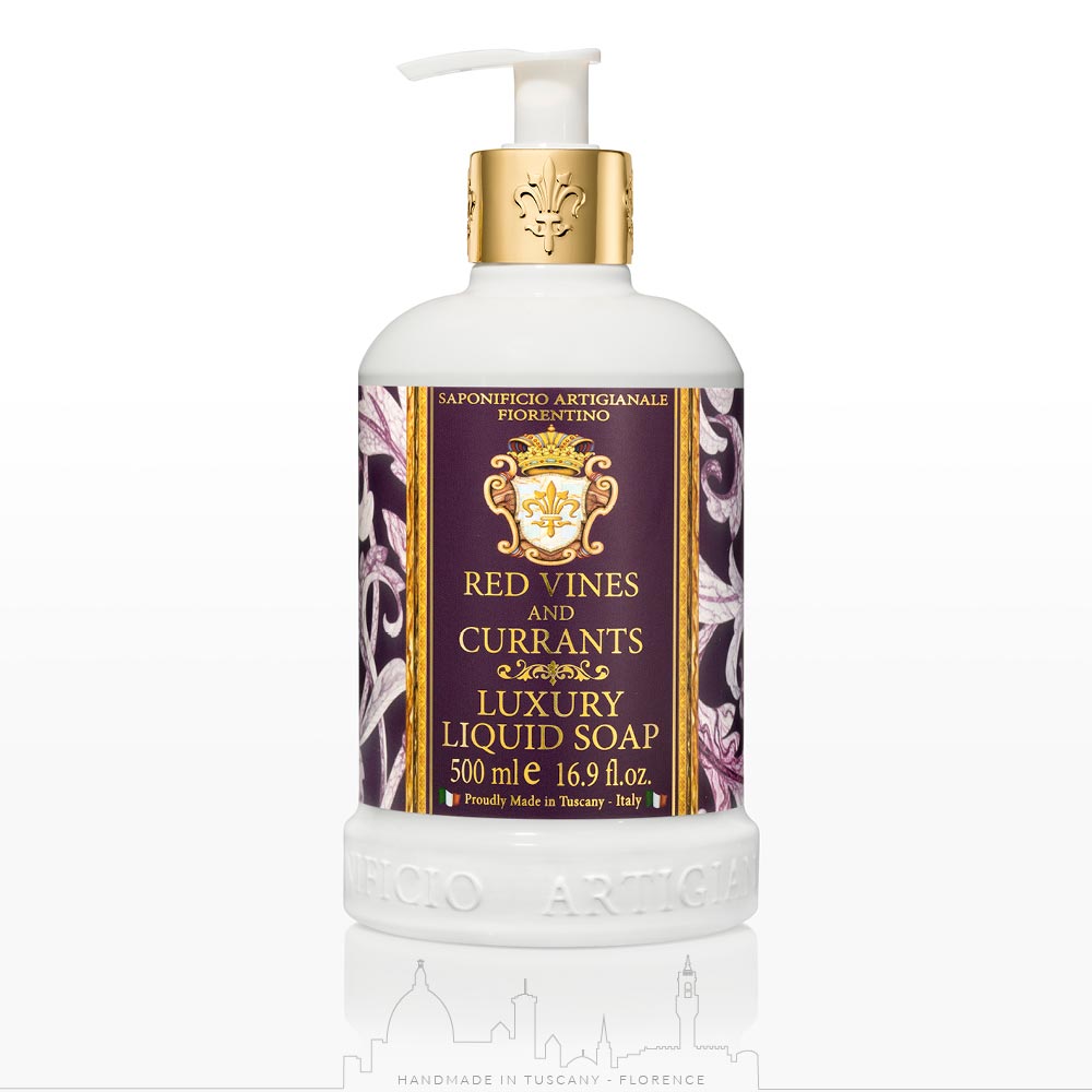 Saponificio Artigianale Fiorentino Red Vines & Currants Liquid Soap