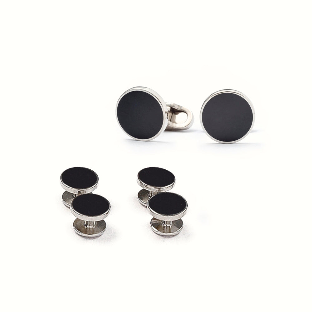 Tuxedo Studs & Cufflinks Set