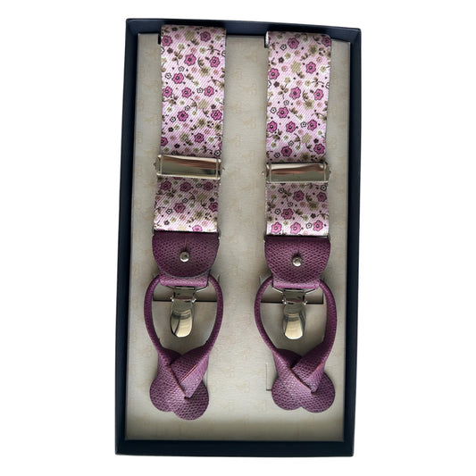 Bretelle & Braces - Rose Floral Suspenders
