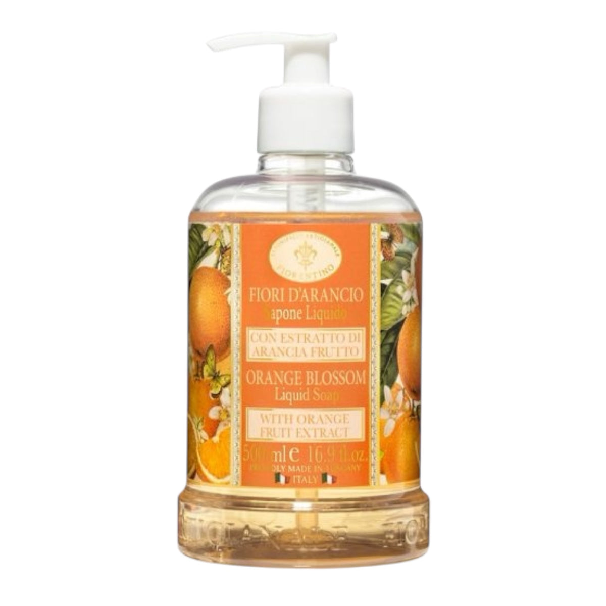 Saponificio Artigianale Fiorentino Orange Blossom Liquid Soap