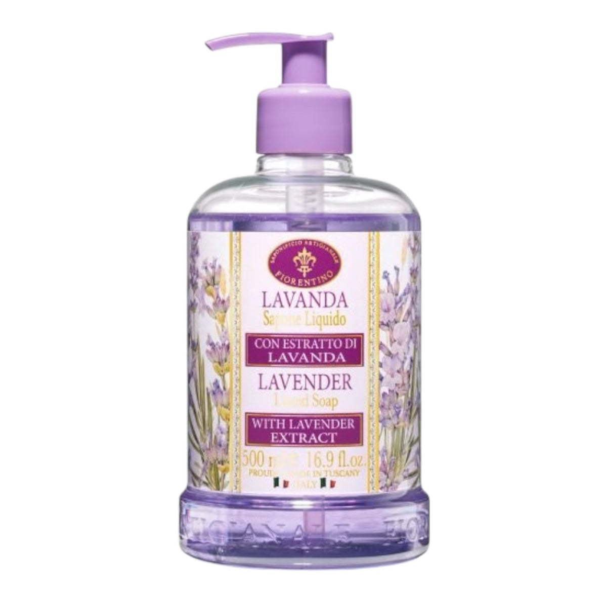 Saponificio Artigianale Fiorentino Lavender Liquid Soap