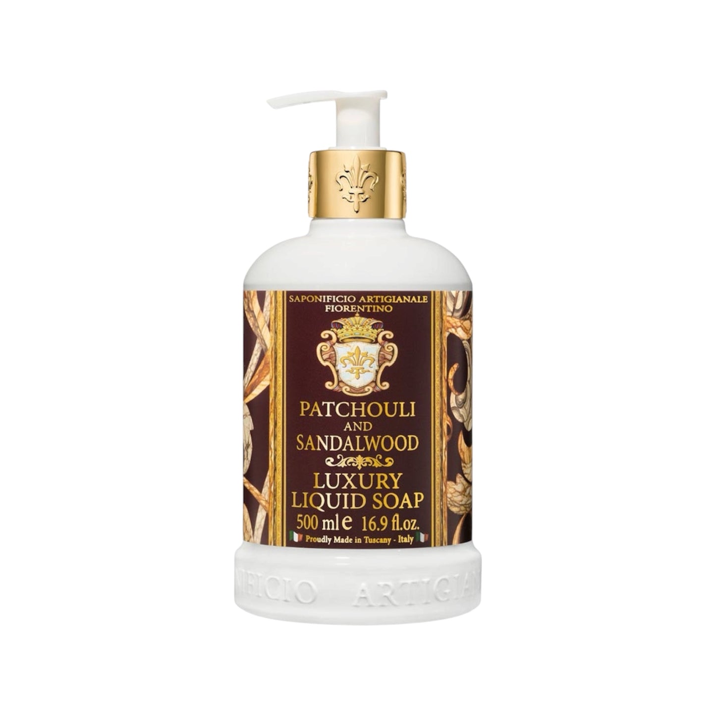 Saponificio Artigianale Fiorentino Patchouli & Sandalwood Liquid Soap