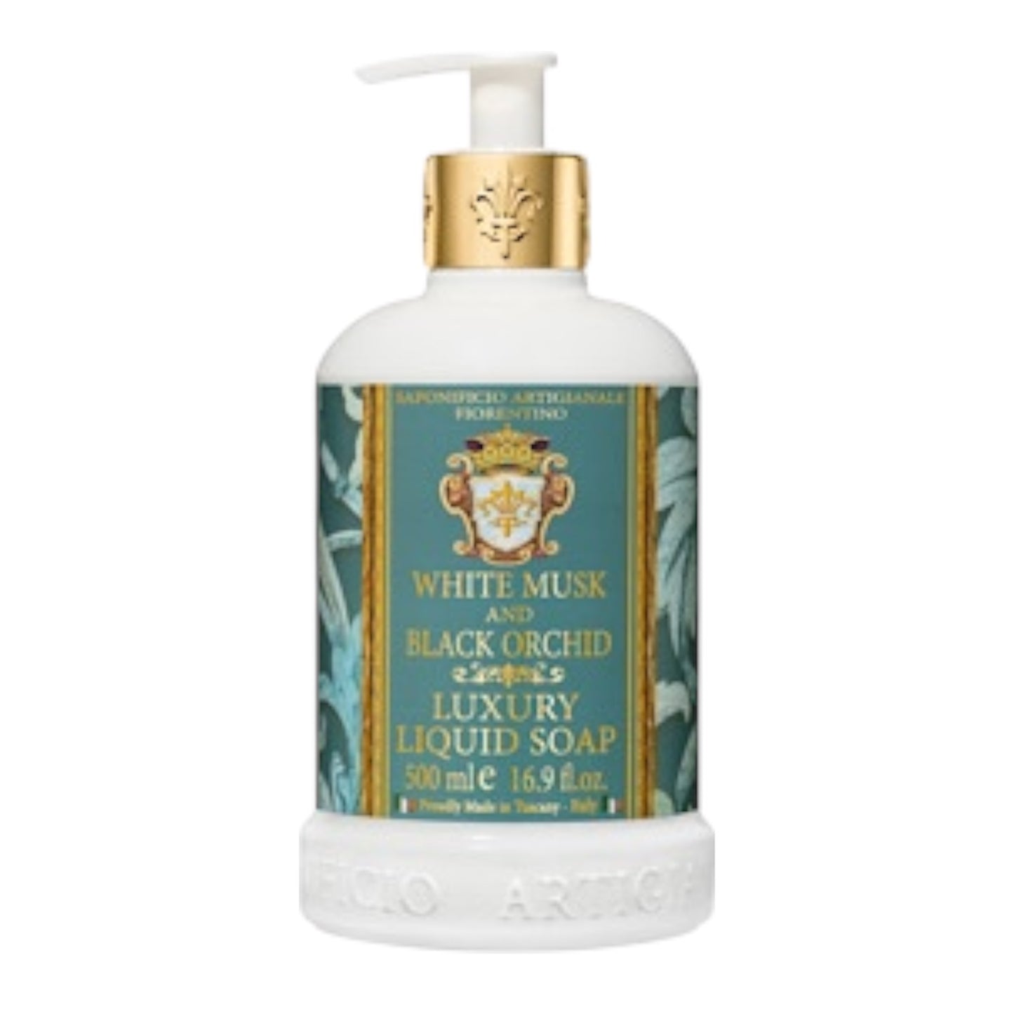 Saponificio Artigianale Fiorentino White Musk & Black Orchid Liquid Soap