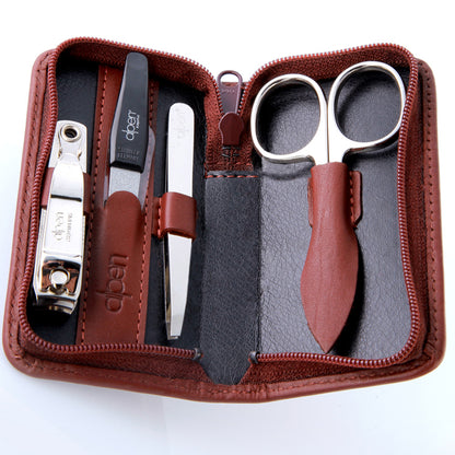 Alpen Manicure 4-Piece Set (Burgundy)