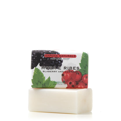 Bolgherello Blackberry and Currant Soap and Hand Towel Set