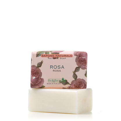 Bolgherello Rose Soap and Hand Towel Set