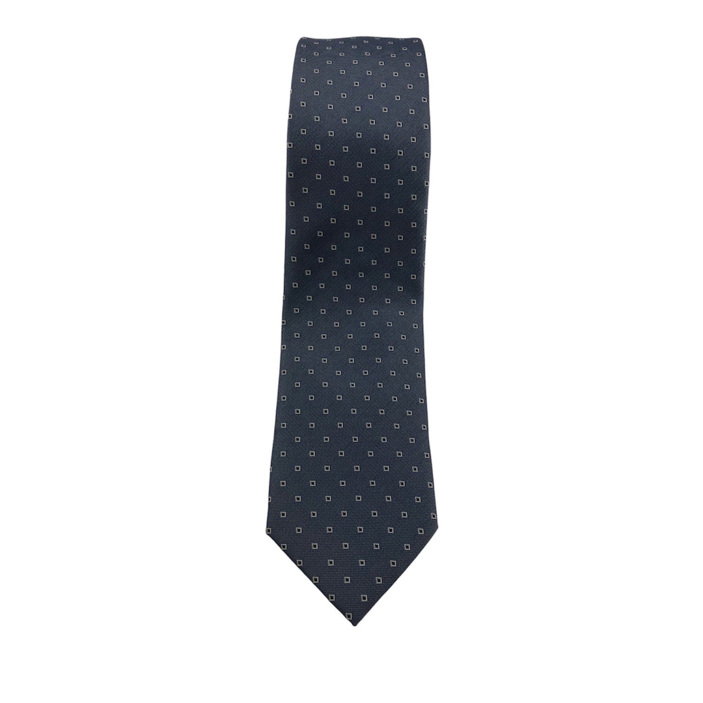 Caracciolo Tie (Blue Geometric)
