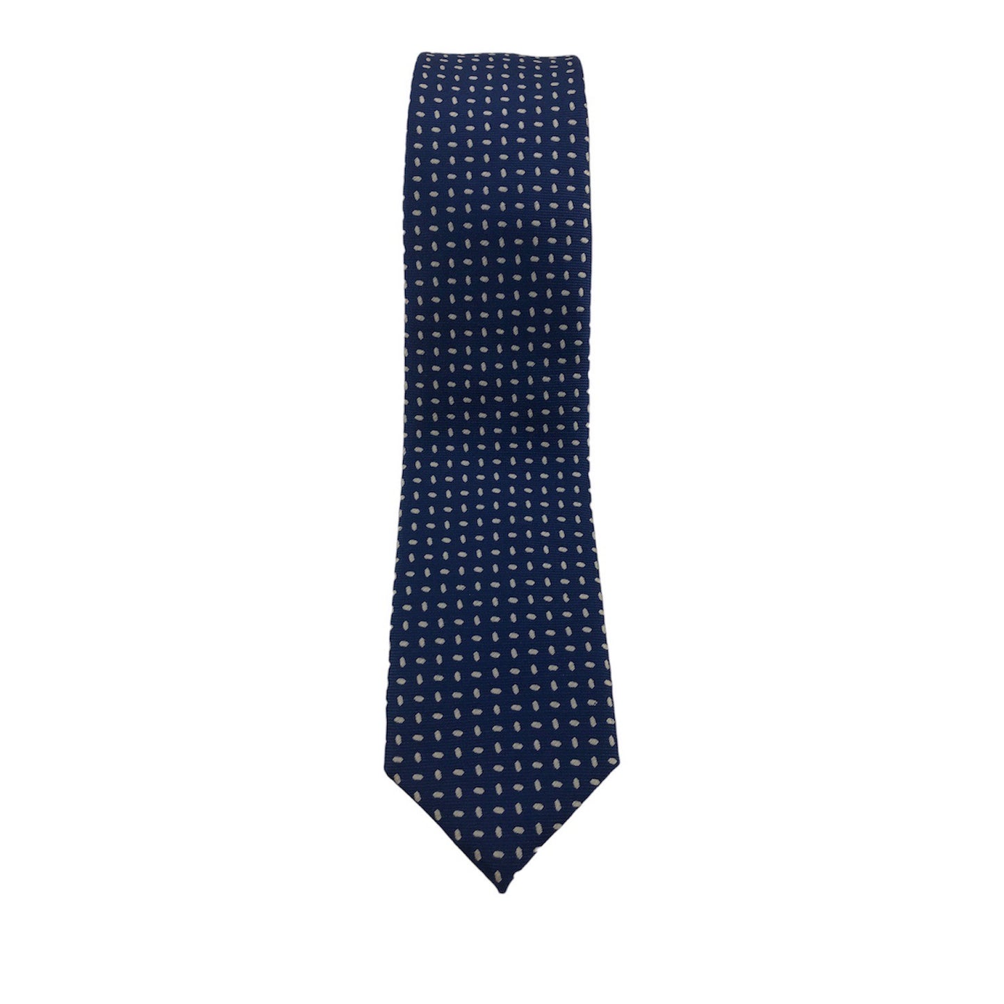 Caracciolo Tie (Blue Geometric)