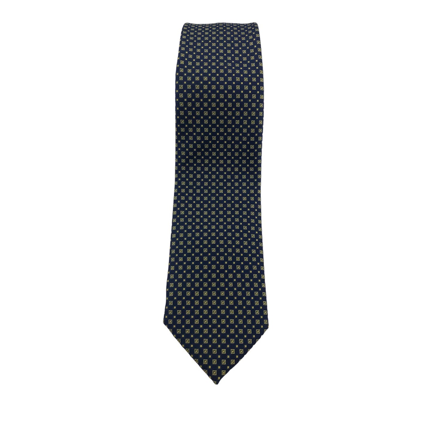 Caracciolo Tie (Blue Geometric)