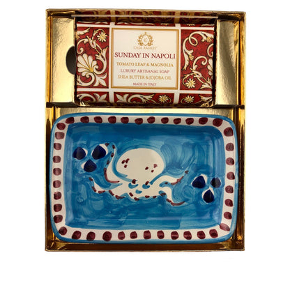Casa Amalfi Sunday in Napoli Soap & Dish Set