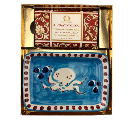 Casa Amalfi Sunday in Napoli Soap & Dish Set