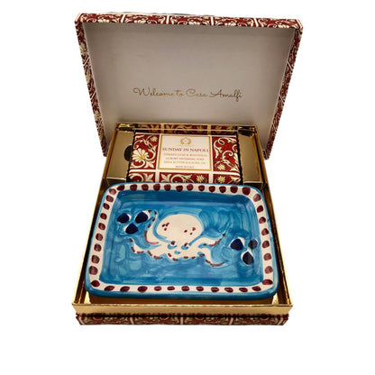 Casa Amalfi Sunday in Napoli Soap & Dish Set