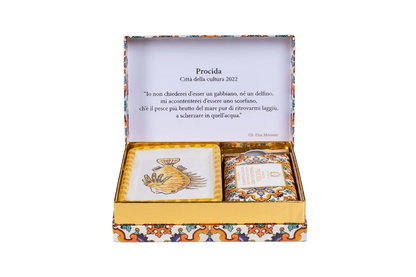 Casa Amalfi Sunset in Procida Soap & Dish Set