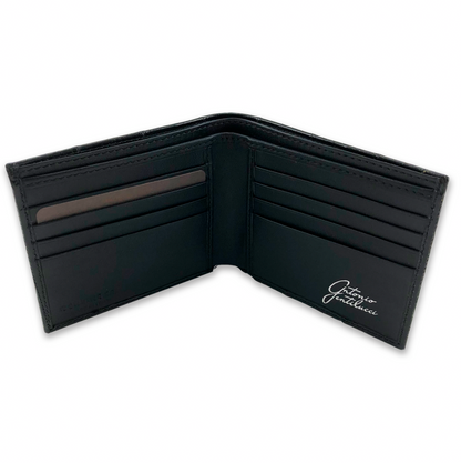 Eel Bifold Wallet (Black)