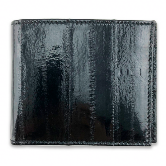 Eel Bifold Wallet (Black)