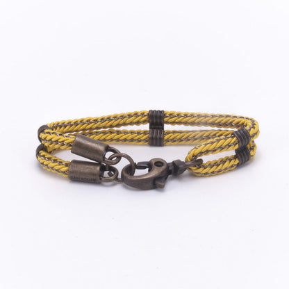 Rope Bracelet Mustang Yellow