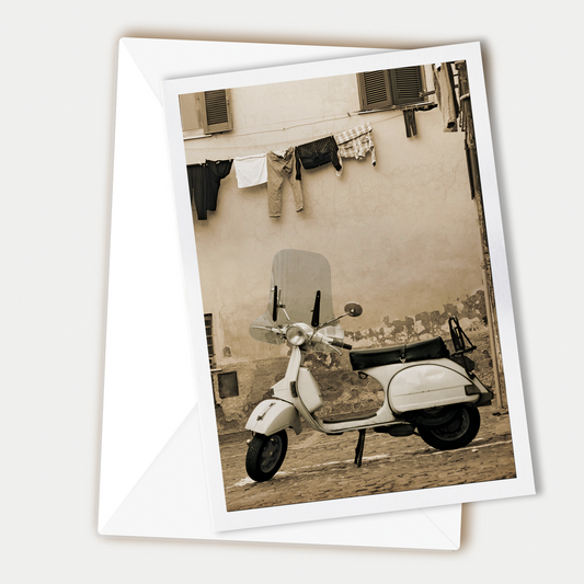 Greeting Card (Vespa)