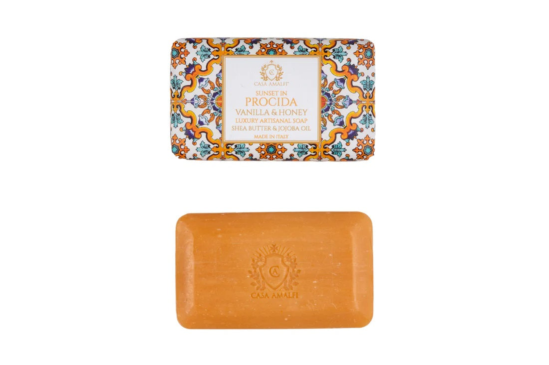 Casa Amalfi Sunset in Procida Soap & Dish Set