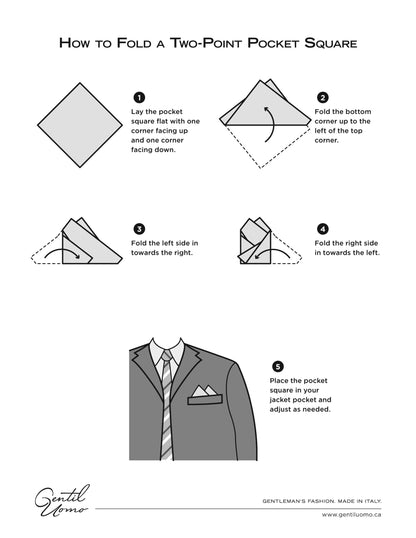 Sanmarco Pocket Square (Beige)