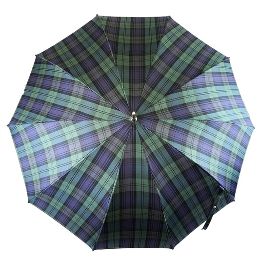 Il Marchesato Umbrella (Green and Purple)