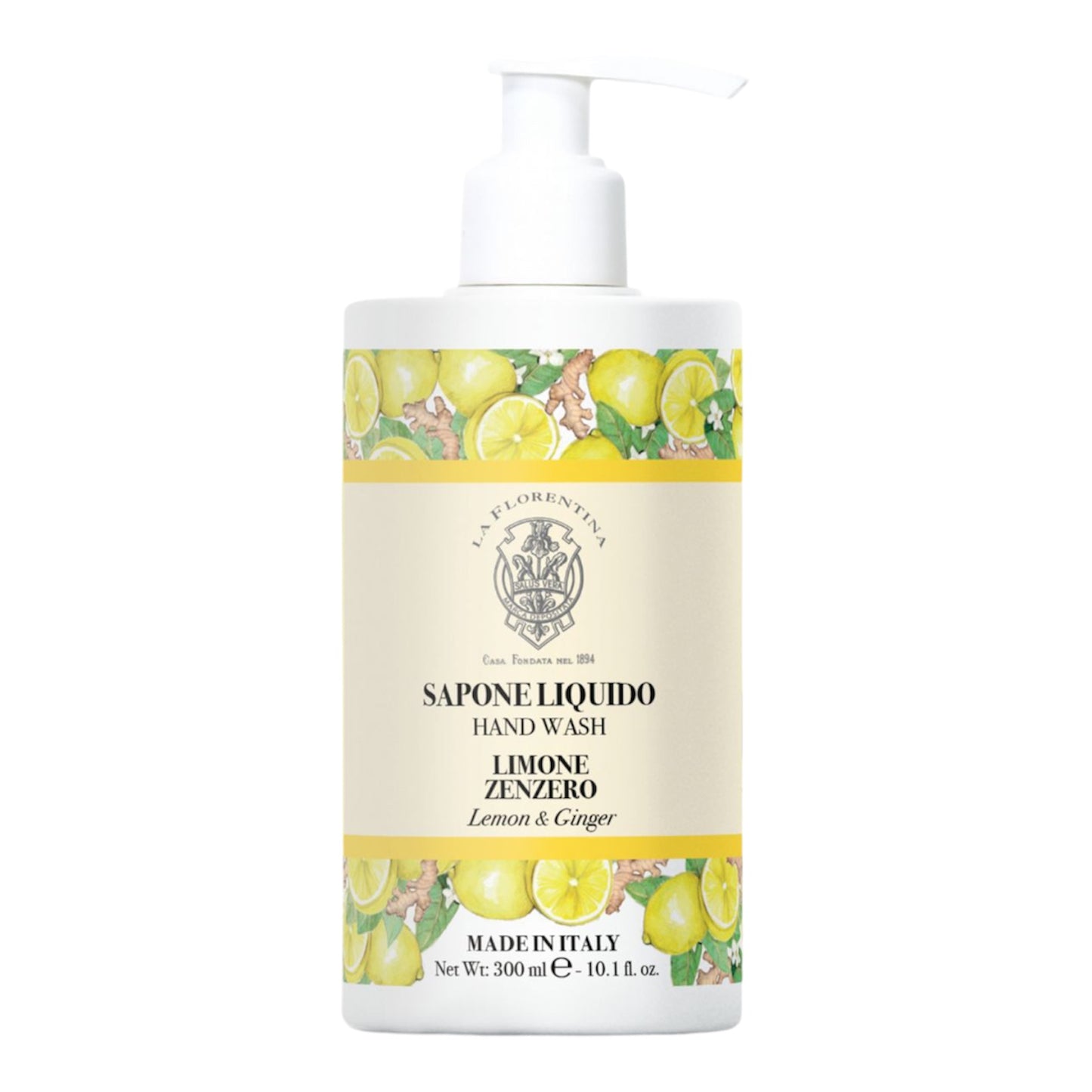 La Florentina Lemon & Ginger Liquid Soap