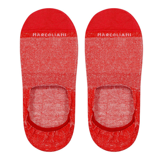 Marcoliani No-Show Socks Piquè Coral