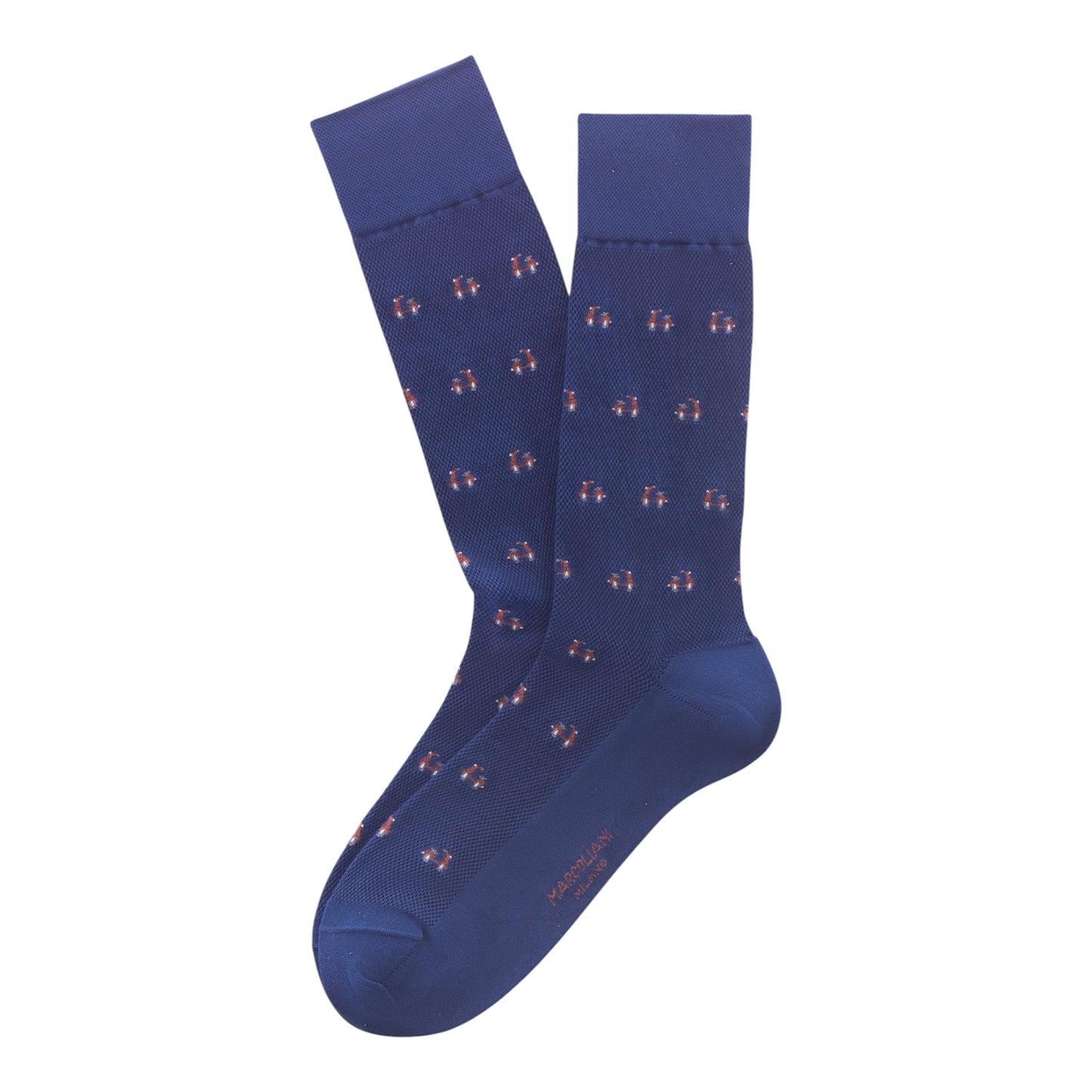 Marcoliani Socks Tiny Scooter Indigo Blue