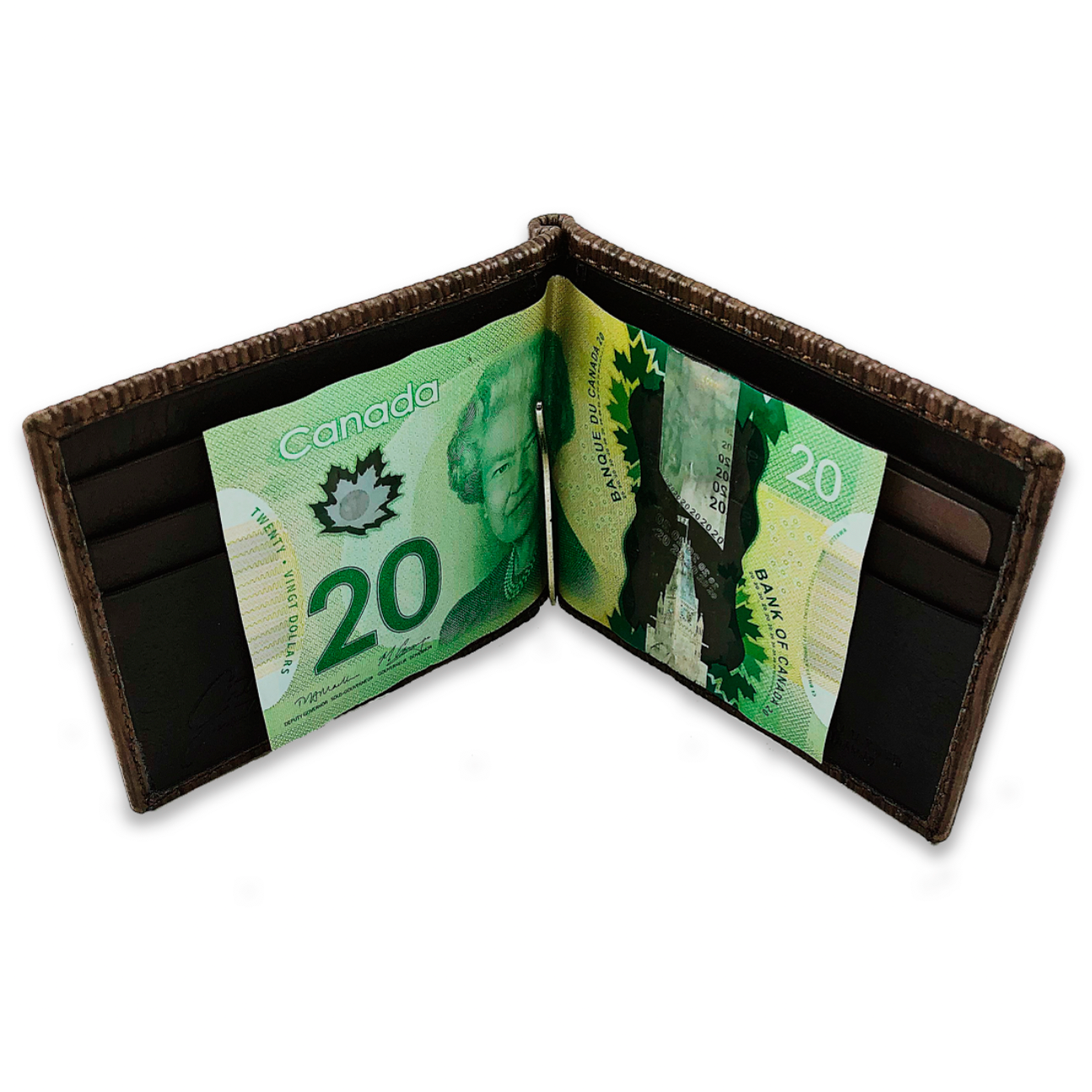 Money Clip Wallet (Brown)