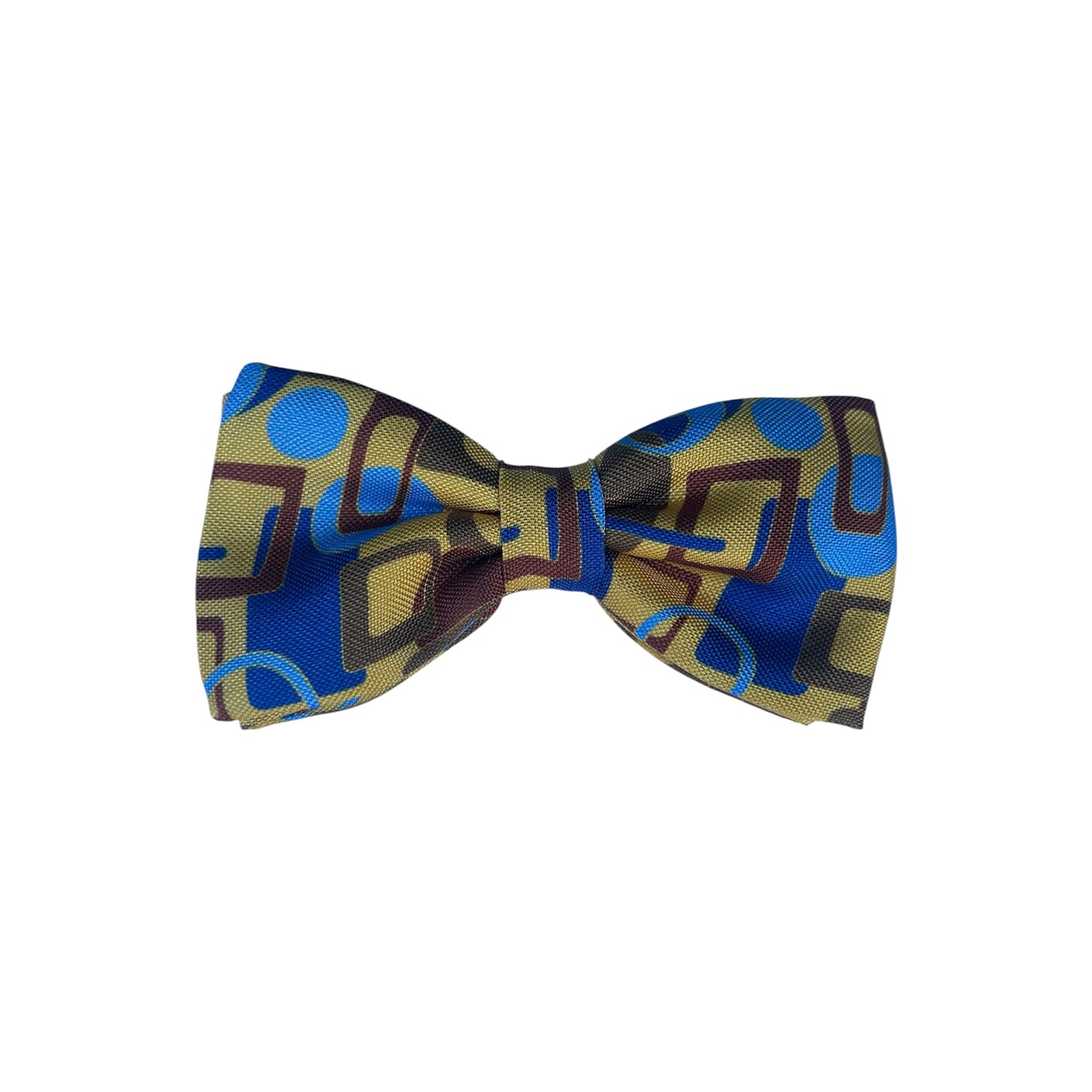 Bretelle & Braces - Ochre Abstract Bow Tie