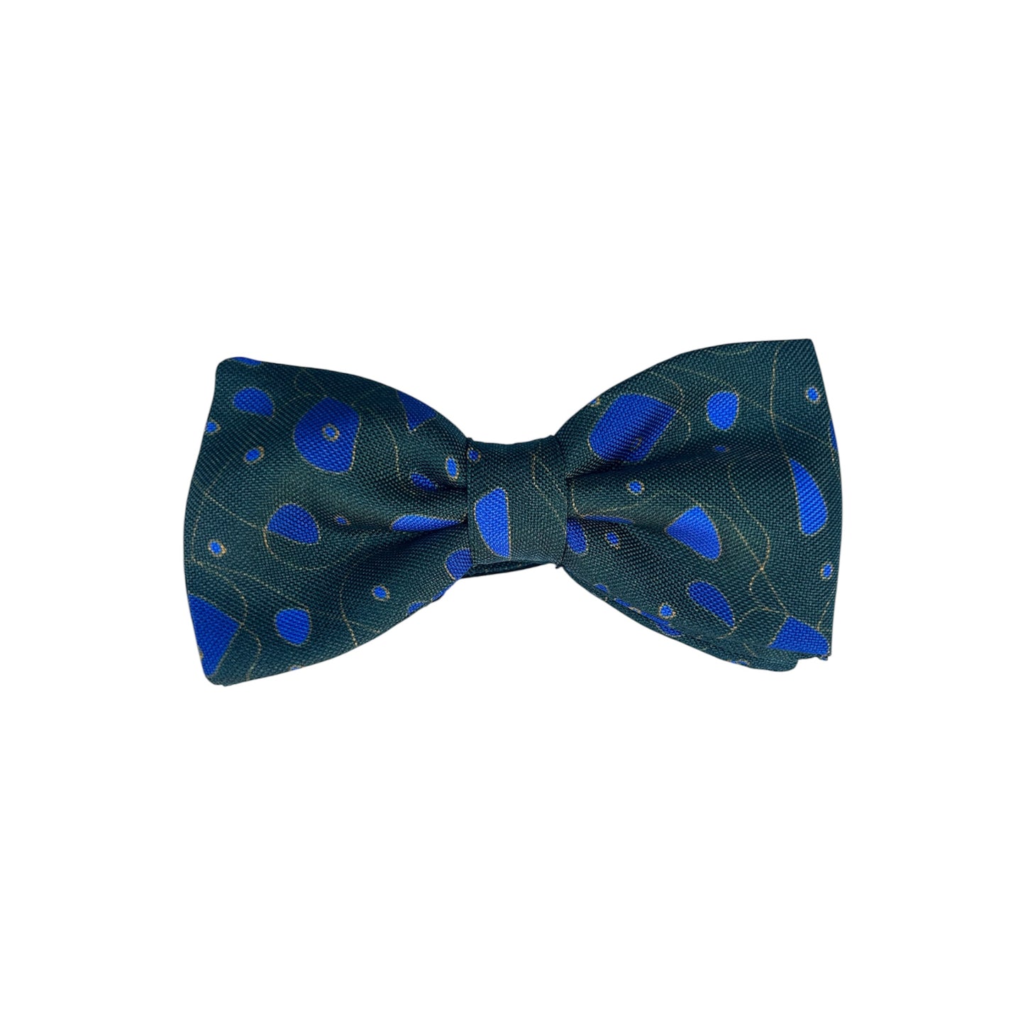 Bretelle & Braces - Green Abstract Bow Tie