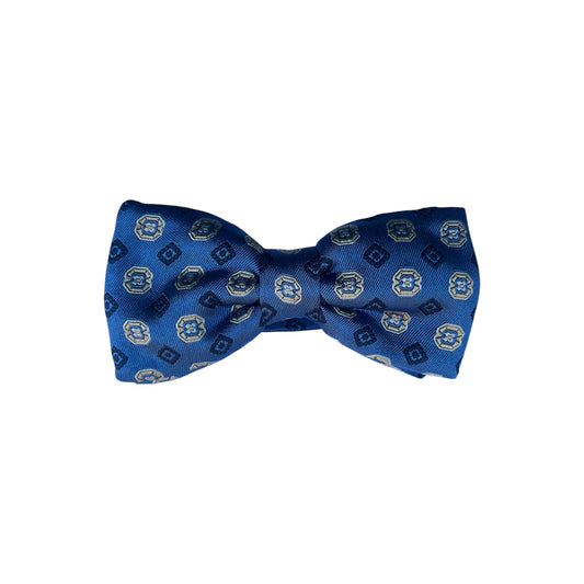 Bretelle & Braces - Blue Honeycomb Bow Tie