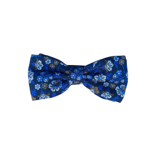 Bretelle & Braces - Blue Floral Bow Tie