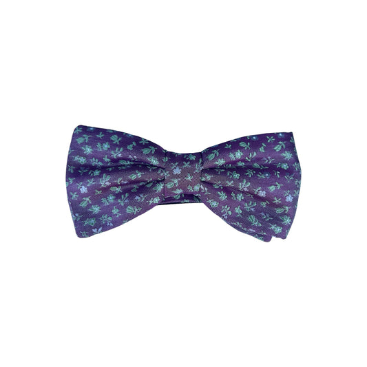Bretelle & Braces - Magenta Floral Bow Tie