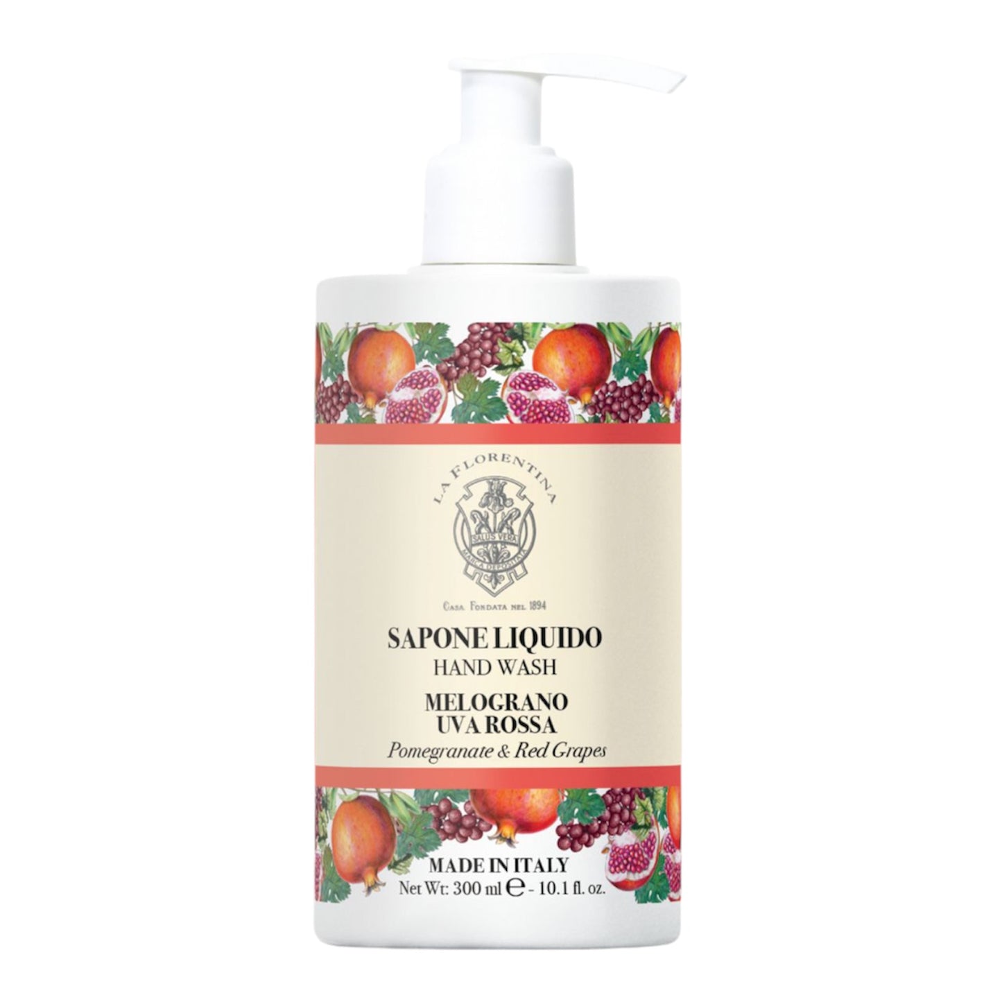 La Florentina Pomegranate & Red Grapes Liquid Soap
