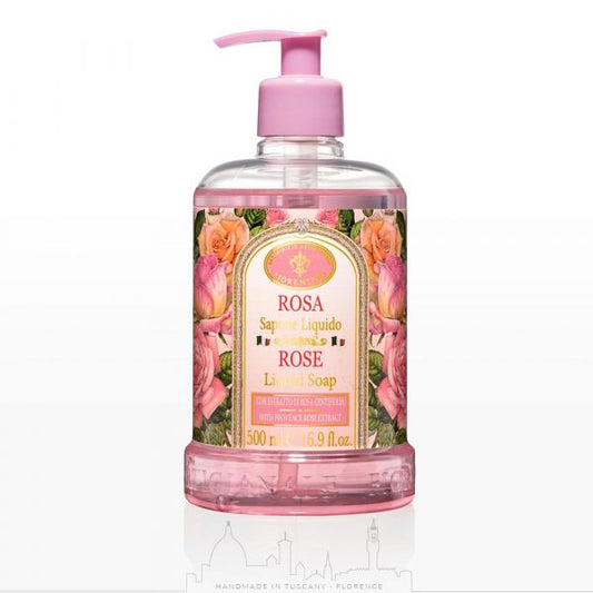 Saponificio Artigianale Fiorentino Rose Liquid Soap