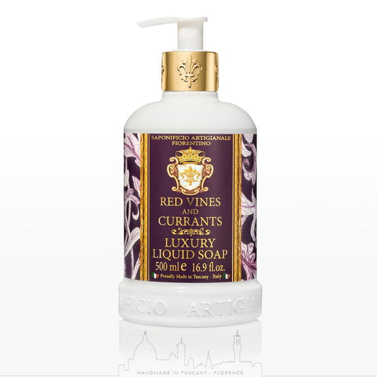 Saponificio Artigianale Fiorentino Red Vines & Currants Liquid Soap