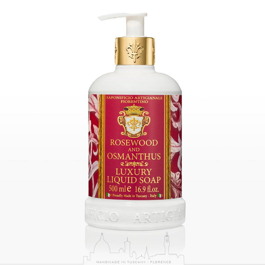 Saponificio Artigianale Fiorentino Rosewood & Osmanthus Liquid Soap