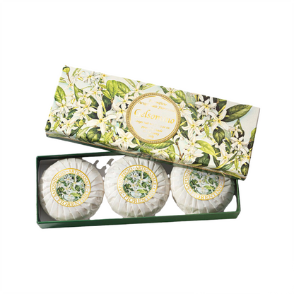 Saponificio Artigianale Fiorentino Jasmine 3-Piece Soap Set