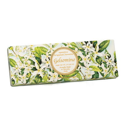 Saponificio Artigianale Fiorentino Jasmine 3-Piece Soap Set